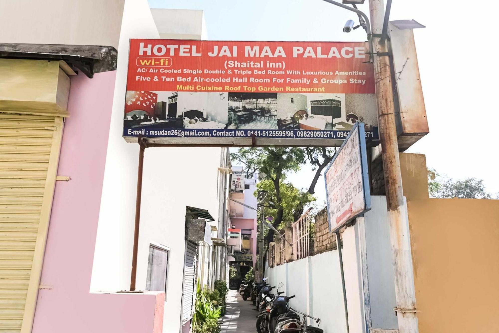 Super Oyo Flagship 72253 Jai Maa Palace Hotel Jaipur Exterior photo
